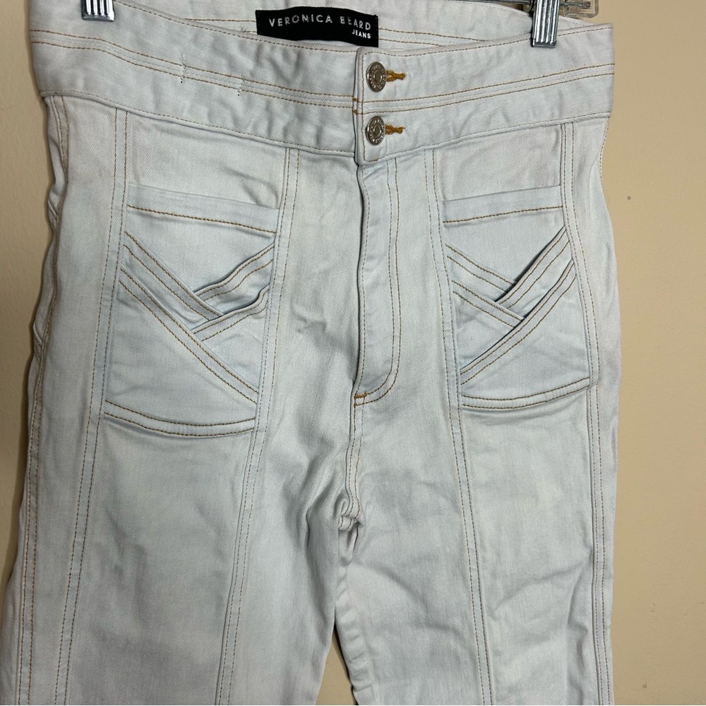 Veronica Beard Farrah 11” Wide leg - Picture 4 of 7